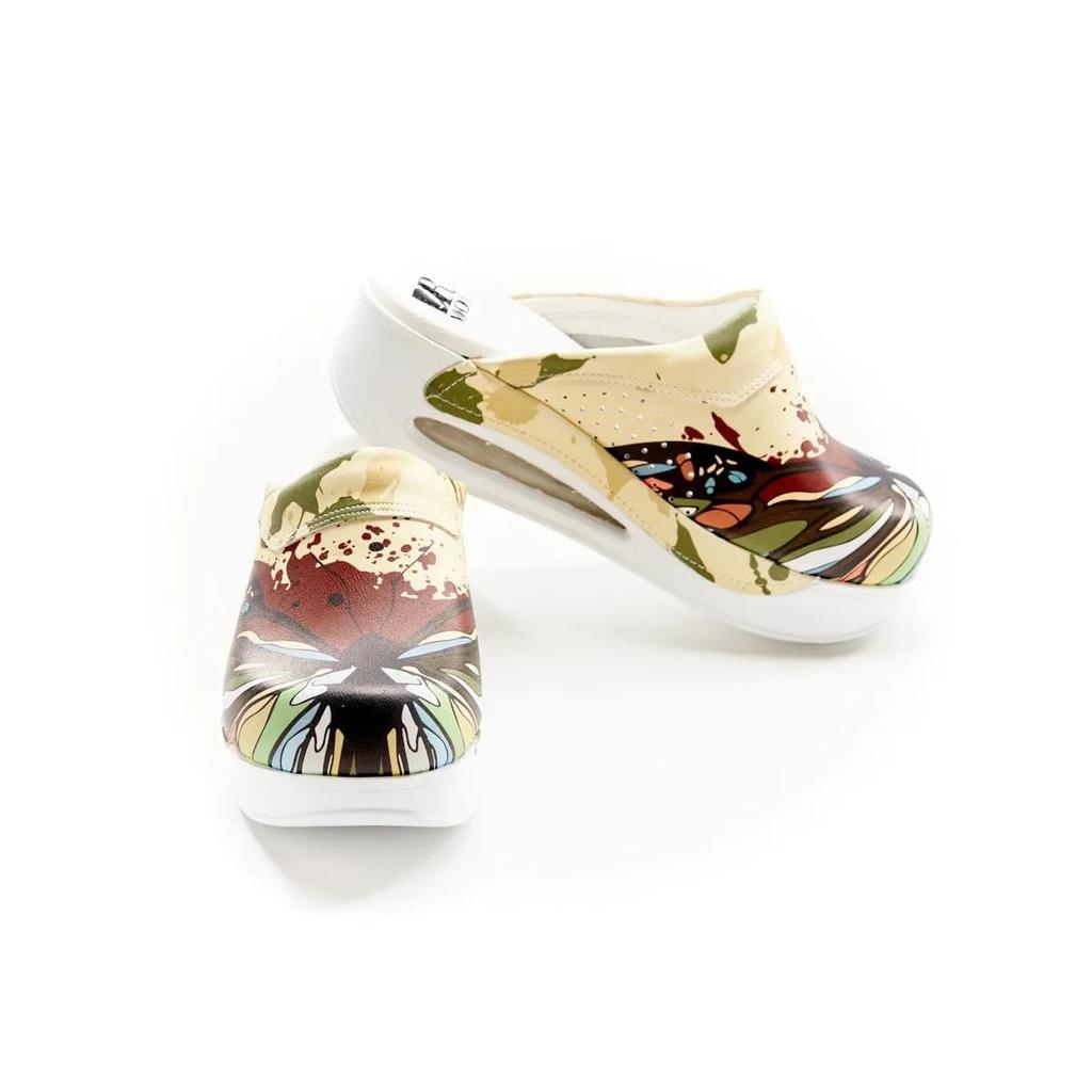 Ortopedické dámske zdravotné dreváky - protišmykové, pohodlné