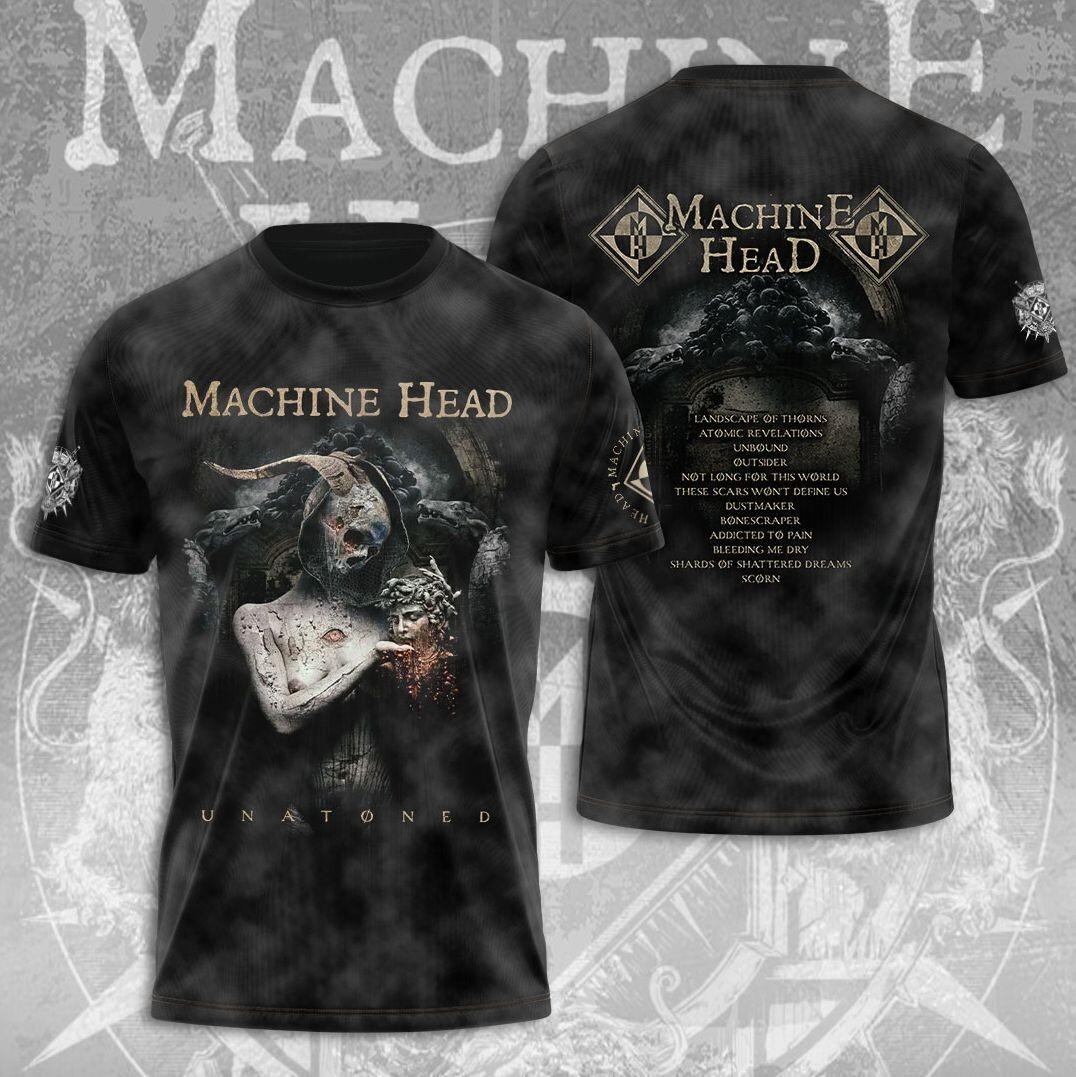 Machine Head Unatoned 3D T-Shirt S