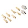 10PCS Brass Collet Chuck Set Precision Quick Change Drill Chuck  Electric Drills