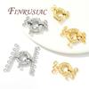 18K Gold Plated Sailor Clasps,Round Spring Clasps For Jewelry,Connector For Bracelets Accessories,DIY Jewelry Making Supplies