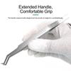 RELIFE ST-20L High Hardness Tweezers Curved Tips for iPhone Samsung Phone PC Motherboard Repair Chip Tinning Positioning Tools