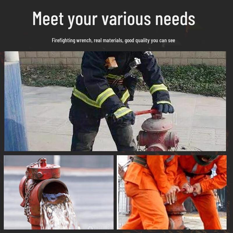 OLOMM Heavy-Duty Magnetic Outdoor Fire Hydrant Wrench