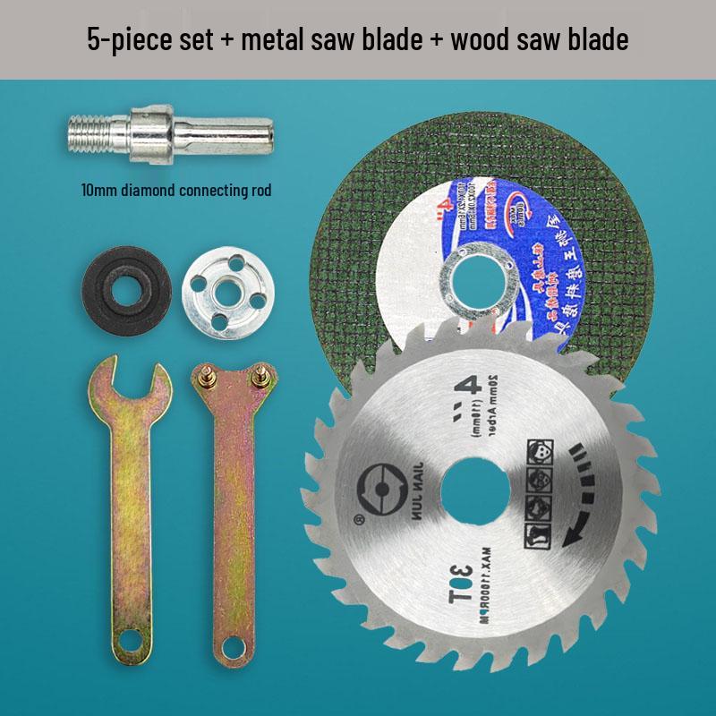 Hand Drill-to-Grinder Conversion Kit: Cutting, Polishing & Grinding Accessory Set