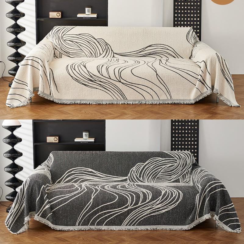 Ręcznik na pokrowiec na sofę z szenili All-Inclusive Uniwersalny Odporny na zarysowania Cztery pory roku Uniwersalny Pokrowiec na poduszkę sofy Antypoślizgowy