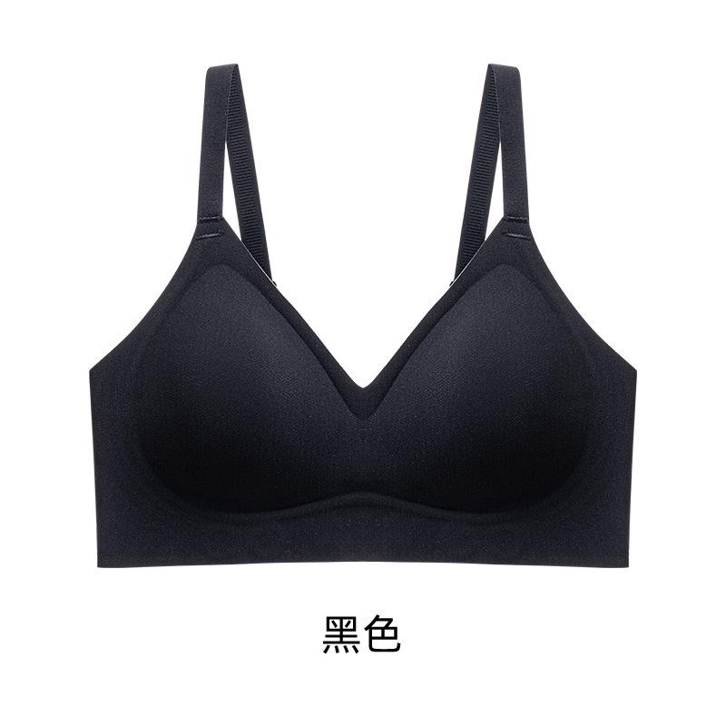 Underwear women's small breasts gather, soft support, pull and close secondary breasts, anti-sagging and seamless bra