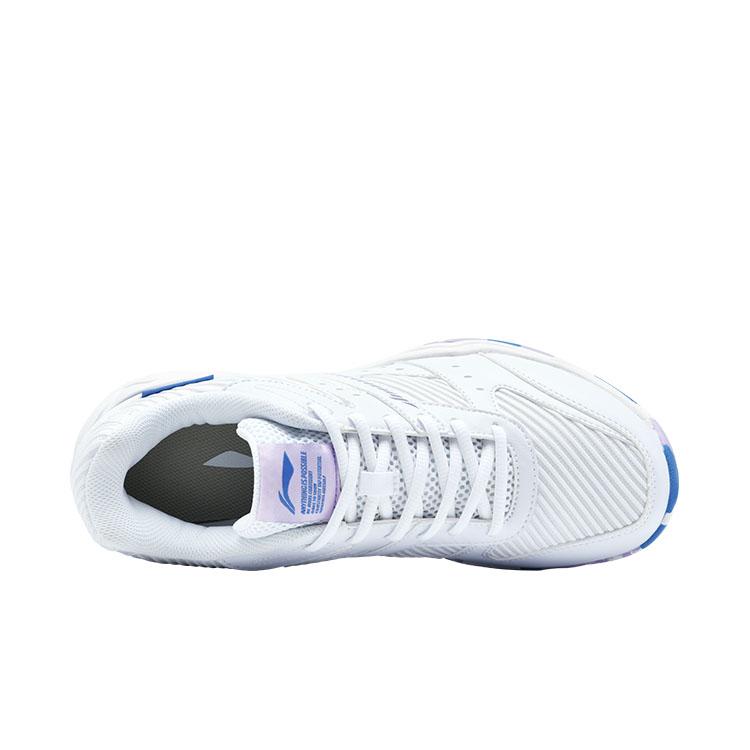 New LINING Badminton Shoes Unisex Low Top White, Blue, Purple