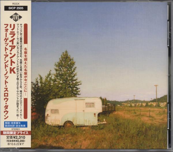 

CD RELIENT K - Forget And Not Slow Down SICP2505 Sony Music Japa 2009 Japan Rock Used