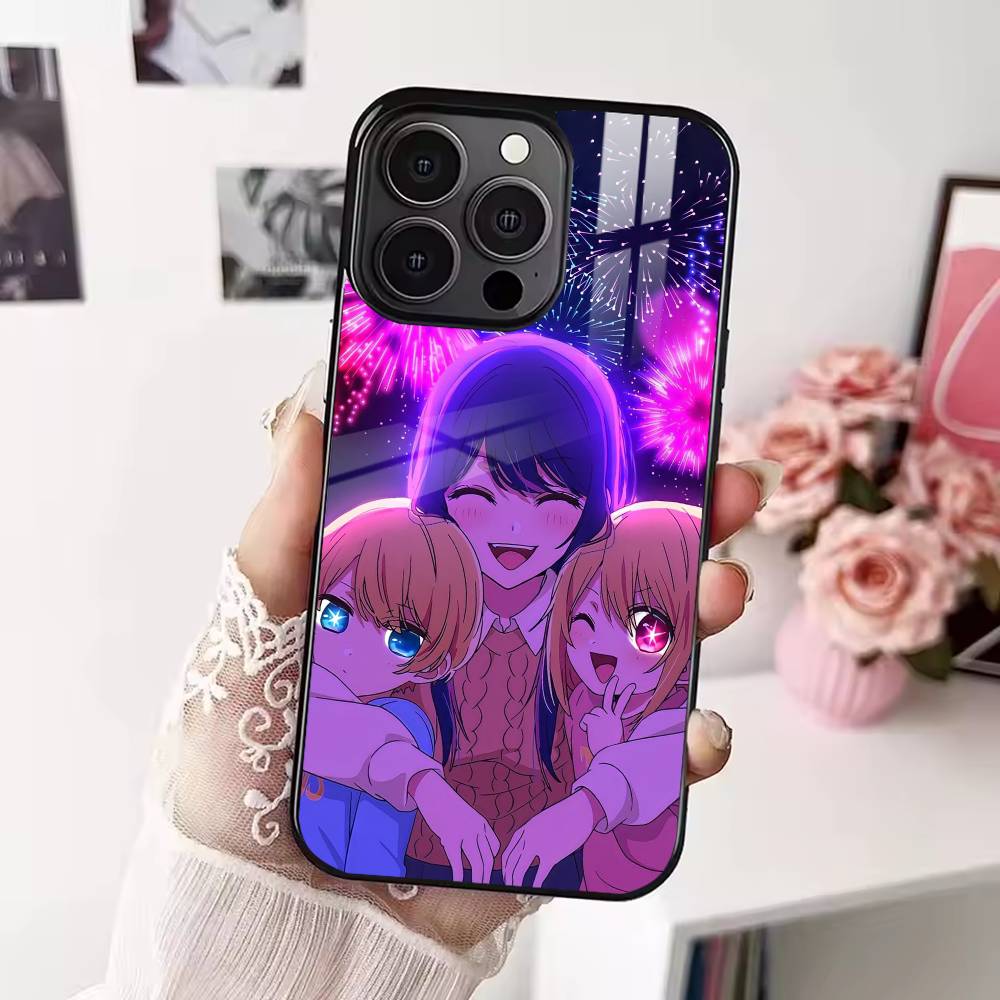 

O-Oshi Anime no ko Phone Case For iPhone 17,16,15,14,13,12,Plus,Pro,Max for Magsafe Magnetic Wireless Charging iPhone14PRO