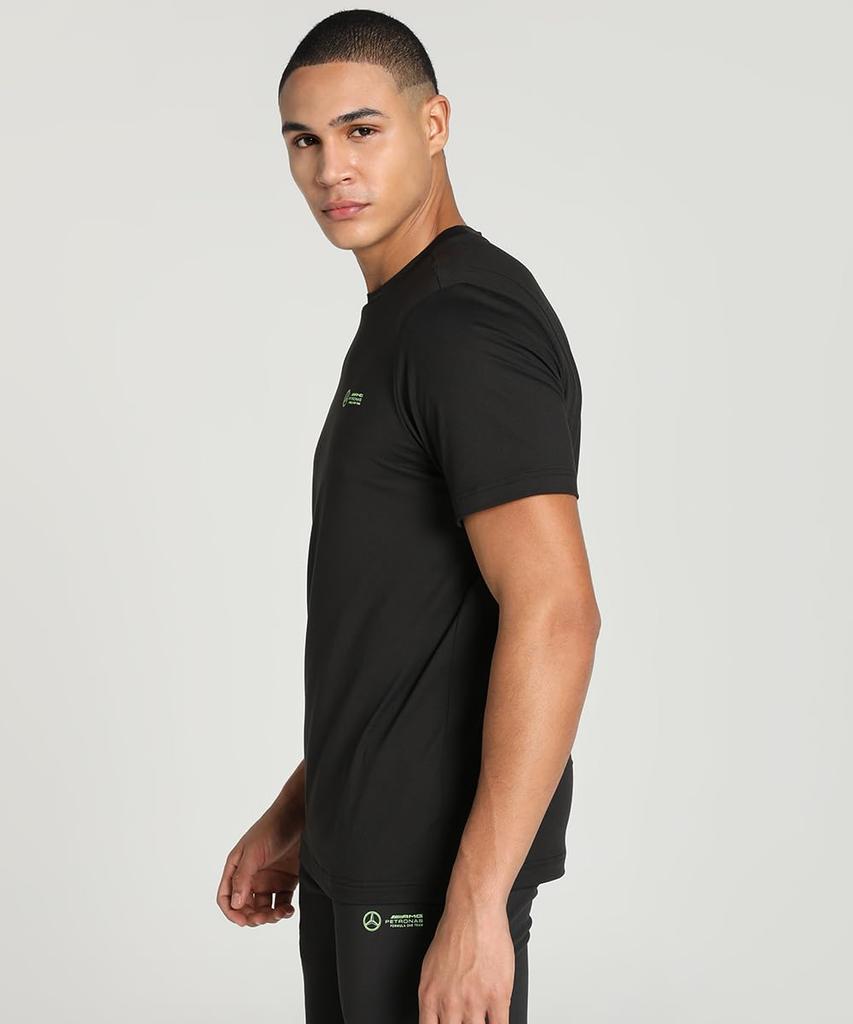 Motorsports Short Sleeve MAPF1 CLOUDSPUN 623734 24th Color Black [PUMA] T-Shirt T-Shirt Men's Spring/Summer (01)