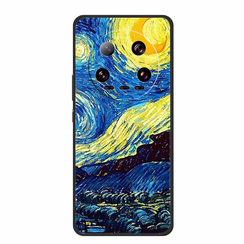 Für Xiaomi 14 Ultra Hülle Tiere TPU Silikon Weiche Rückabdeckung Handyhüllen für Xiaomi14 Ultra Schutz 24031PN0DC Coole Hülle