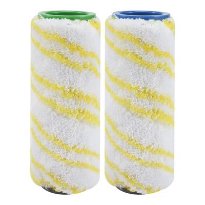 Lot de 2 Rouleaux pour Nettoyeur Karcher FC5 FC7 FC3 FC3D 2 Jaunes
