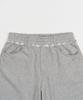 TOFFEE Cutoff Wide Sweatpants (Melange Grey)