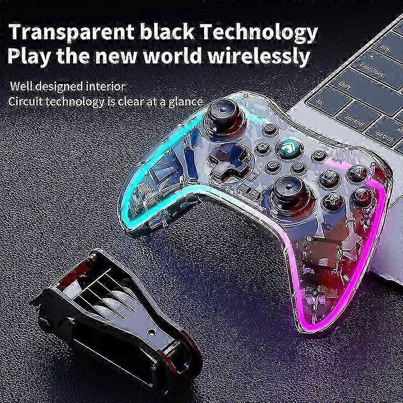 2025 Hasacool Switch Pro Controllers Way Compatible Nintendo Switch/switch Lite/oled, Wireless Switch Controller Gamepad Joystick With Turbo/precise M