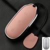 For Lixiang L9 L7 L8 L6 Key Fob Cover Leather Car Case Aluminum Buckle Alloy Keychain Accessories G4B7  Li Auto Inc