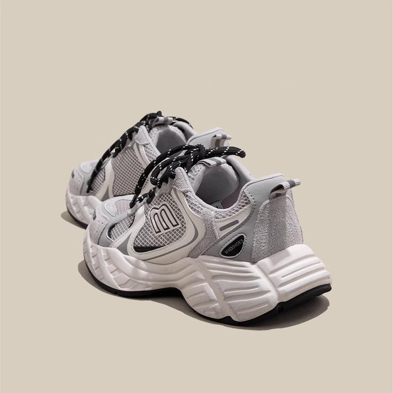 Thick-soled small man height increase versatile dad shoes new spring and autumn models soft-soled not tired feet sports women's shoes