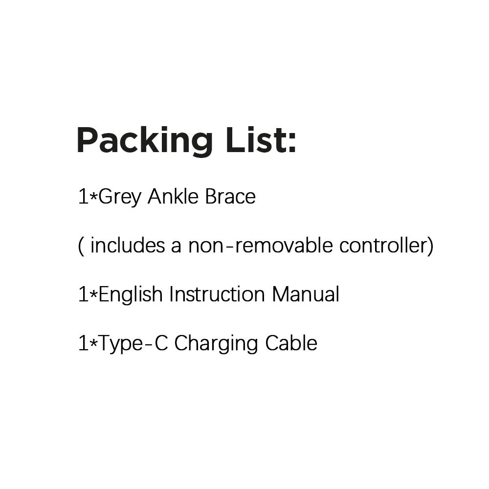 Electric Heating Ankle Massager Vibration Machine Hot Thermal Ankle Brace 3 Levels Hot Compress Foot Sole Massager