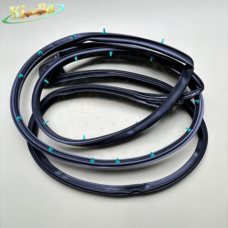 KIMBA For Hyundai Veloster 2012-2017 Genuine Car Body  Rubber Door Waterproof Sealing Strip 82130-2V000 82140-2V000 83140-2V000