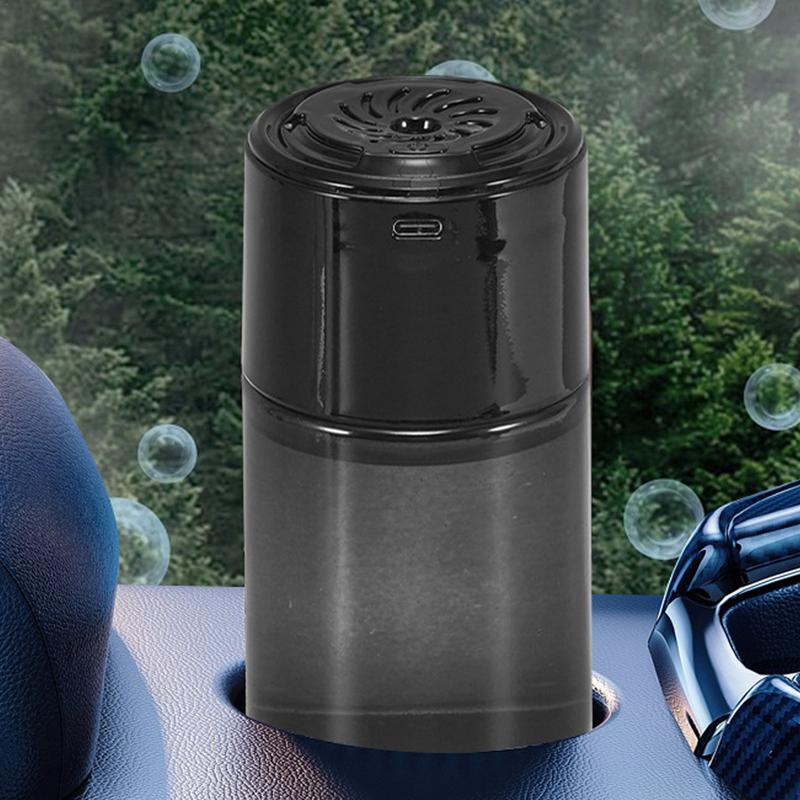 Autoparfüm Lufterfrischer USB Wiederaufladbare Duftölflasche mit Einstellbarer Konzentration Parfüm Diffusor für Autoinnenraum