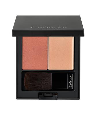 Polyphonic Blush 02 Coral Shell Cheek Highlight Organic