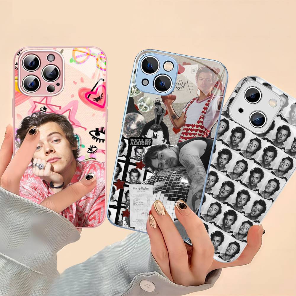 Hot H-Harrys Music Styles Tempered Glass For Iphone 14 13 12 11 Pro Mini XS MAX 14Plus X XS XR Cover