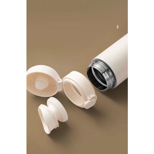 Vacuum Insulated Water Bottle, 320ml/420ml, Stainless Steel, One-Touch Opening, Dishwasher Safe, Direct Drinking, Portable, Easy to Clean, Opens with