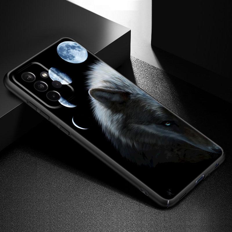 

Чехол для телефона Moon Wolf Howl для Samsung Galaxy A21 A30 A50 A52 S A13 A22 A32 A33 A53 A73 5G A11 A12 A31 A51 A70 A71 A72 Samsung A73 5G