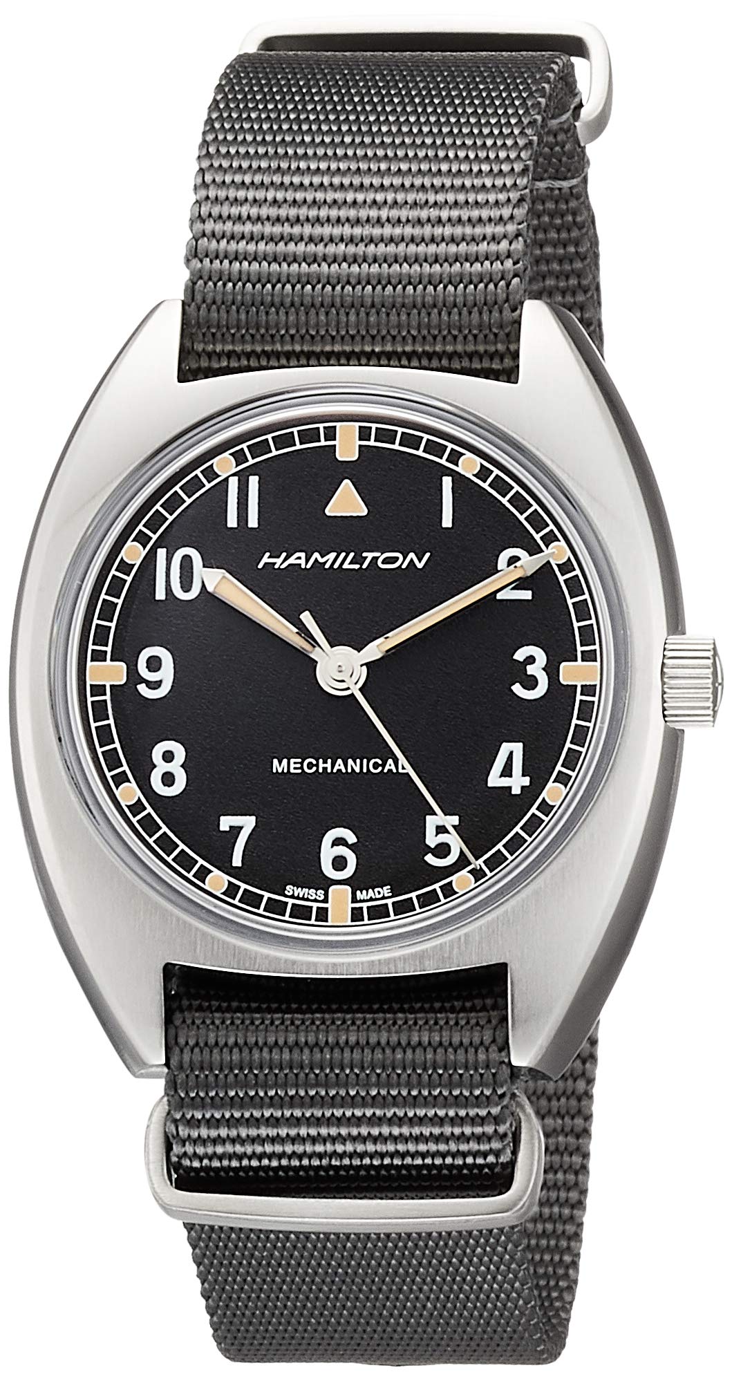 

HAMILTON Khaki Pilot Механічний годинник, Чоловічий, H76419931, Офіційна гарантія [Офіційно імпортований]