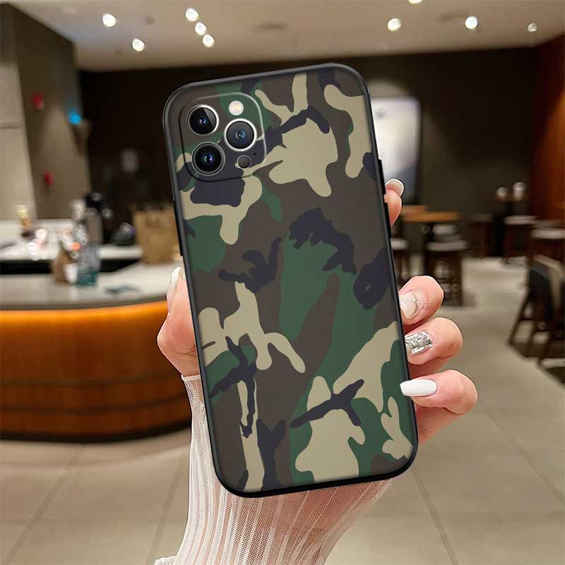 UP18 Camouflage Phone Case for OPPO A40 A60 A80 A15 A16 A16K A12 A17 A17K A54 A54S A53 A53S A55 A56 A57 A98 F23