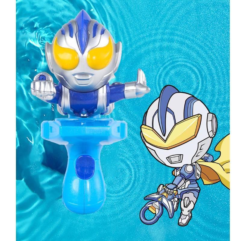 Spraying Water Ultraman Toys Children Interactive Play Outdoor Cartoon Toy Water
