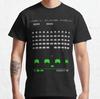 Arcade Space Invaders Video Game Retro Vintage T -Shirt for Arrivals Male Funny Top Tees 100% Cotton Novelty  Plus Size