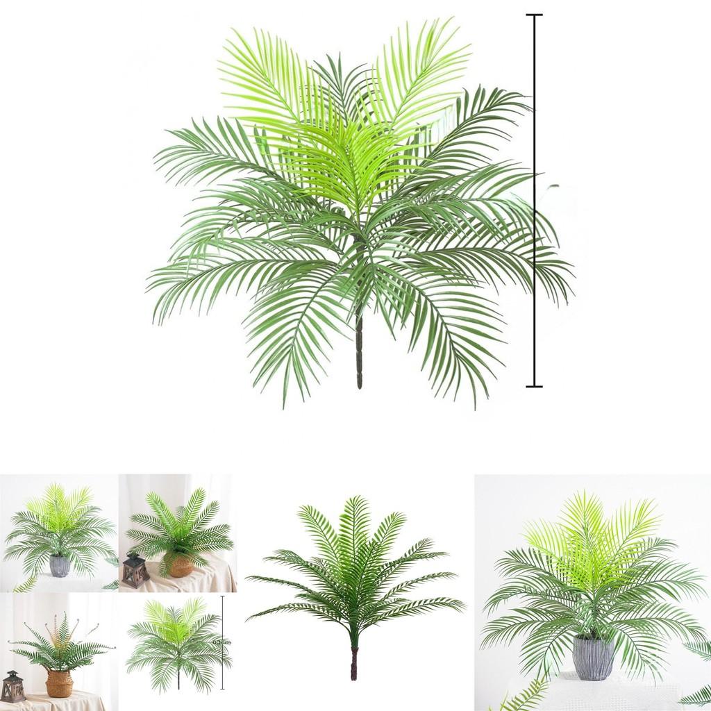 Fake Dypsis Lutescens Plant Decor With Plastic Leaves For Wedding And Event Decoration