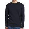 Jack-and-Jones JJEBASIC KNIT CREW NECK Sweater 100% Cotton Blue Marine
