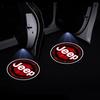 HD Car Door Logo Projector Welcome Light for Renegade Wrangler JK JL Grand Cherokee Compass Patriot Car Decor Parts
