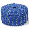 VidaXL Boat Rope Polypropylene 6 Mm 100 M Blue Rigging Dock Line 91294
