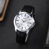 Casio LTP Quartz Movement Genuine Leather/Genuine Leather/Cloth Strap Watch Unisex Silver Dial MTP-V004L-7A<P-V004L-7A
