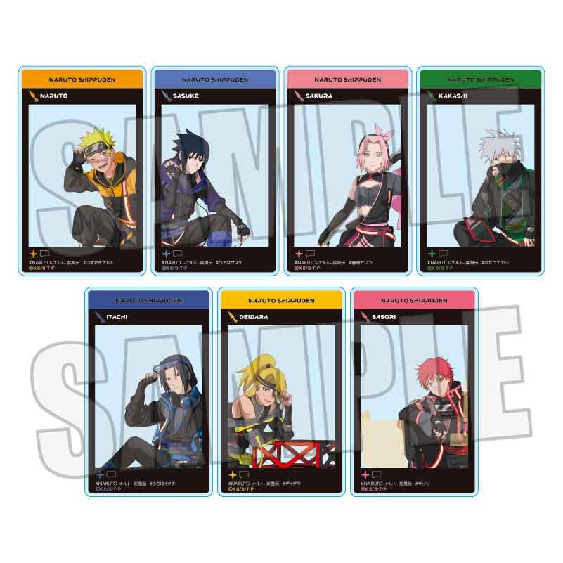 

Bellhouse NARUTO Shippuden Коллекционные акриловые пластины Кибер-стиль 1 коробка Ш55 x В90мм Акрил Прибл.