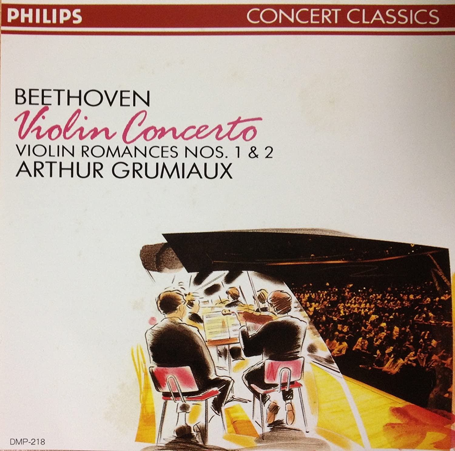 

CD BEETHOVEN - Beethoven/Violin Concerto DMP218 Japan ObiClassical Used