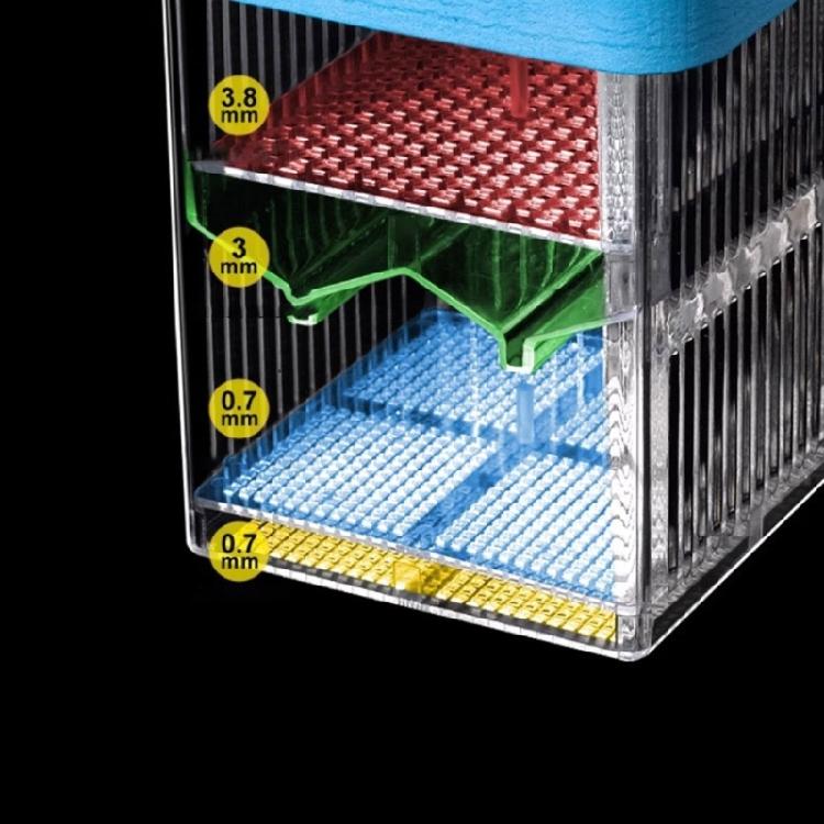 Acrylic Fish Breeding Box for Hatchery and Isolation for Aquariums Breeding Box Double Layer