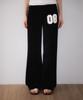 ROSEFRANTZ Patchwork Bootcut Sweatpants [Black]