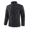 Men's Outdoor Workwear Casual Loose Zipper Pocket Waterproof Warm Long Sleeve Hooded Jacket