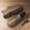 Summer New British-style Retro Casual Leather Shoes Sports Business Soft-soled Low-top Martin Boots