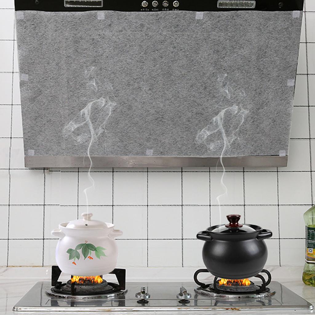 Disposable Filter Sheets Convenient & Effective Grease Absorbing Papers Simple Installation for Kitchen Ventilation