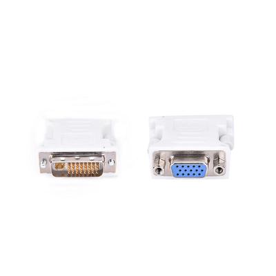 15kolíkový VGA zásuvka na 24+1 kolíkový adaptér Dvi-D samec Video konvertor pro PC notebook