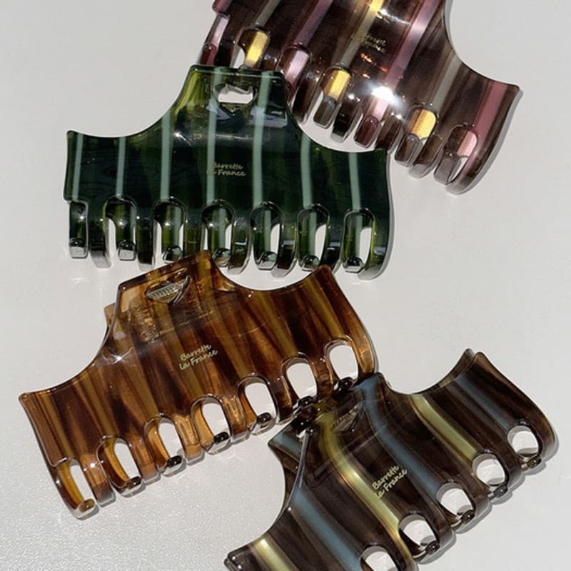 

mosxe Heart queen hair clip (4color) green