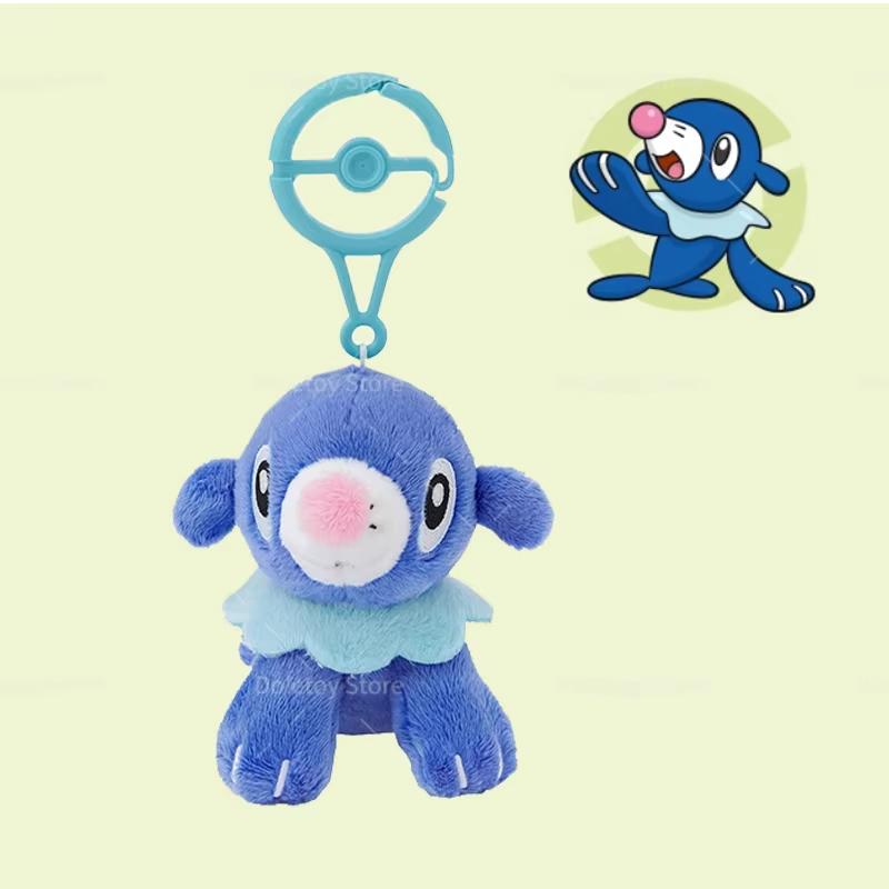 Original Pokemon Plush Key Ring Pikachu Sylveon Eevee Charmander Squirtle Quaxly Pok Sphere Buckle Animation Merchandise Presents