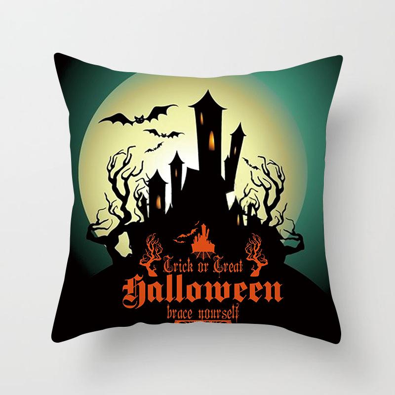 New Halloween Pumpkin Home Decoration Pillow Cover Sofa Cushion Pillow Cover