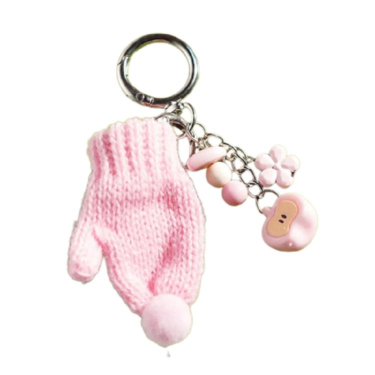 Lovely Soft Plush Keychain For Key Accessories Bag Charm Car Decoration And Decorative Gift