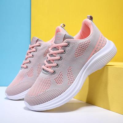 Pantofi de alergare ultra-ușori, respirabili, pentru femei: Adidași din plasă de primăvară/toamnă, cu talpă moale, ușoare, casual (2024)