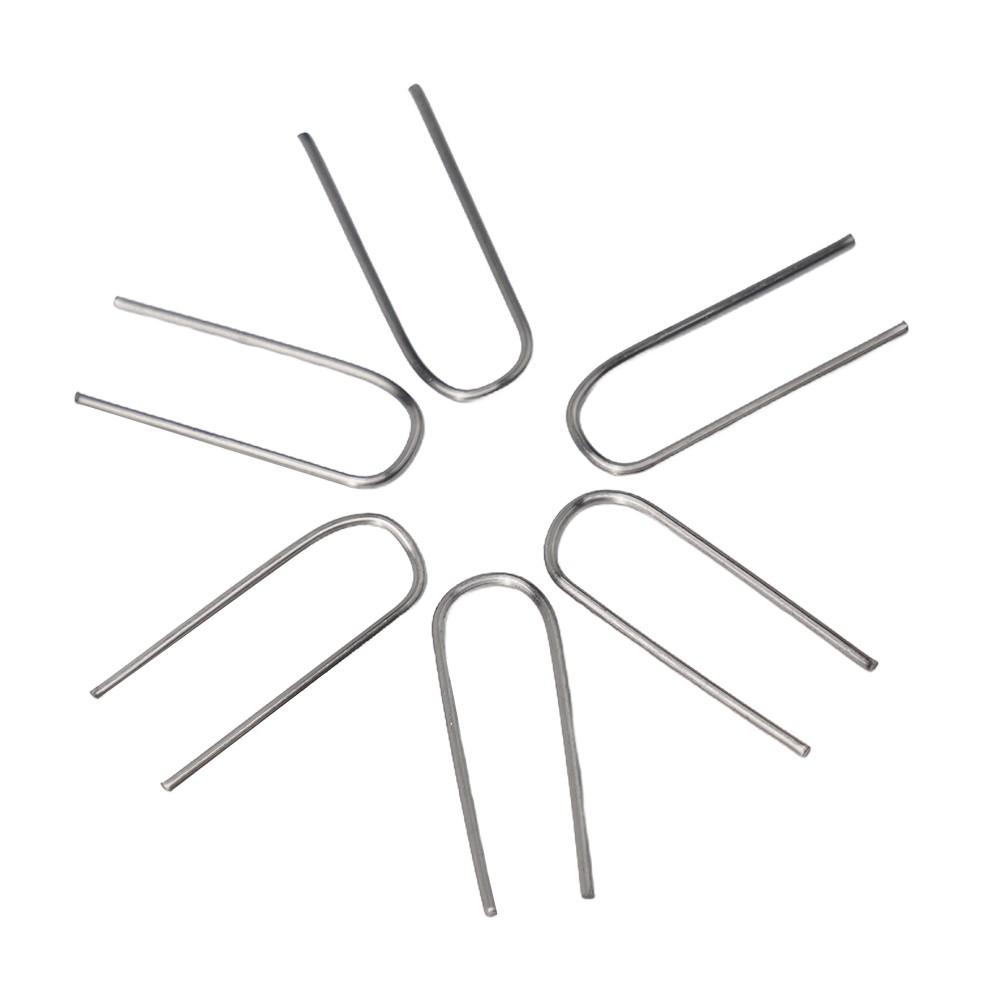 Nichrome Wire Hook U-Shaped Ceramic Hanging Hook With Box 2 X 0.6 Cm 21 Gauge
