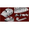 Hobby Boss I Love Kit WWII US Army M4A3E8 Sherman Easy Eight T66 Type Track Plastic Model ILK61615 Molded Color 1/16